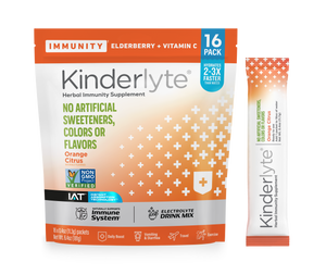 KinderLyte® 16ct Herbal Immunity Supplement Orange Citrus