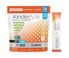 Load image into Gallery viewer, KinderLyte® 16ct Herbal Immunity Supplement Orange Citrus