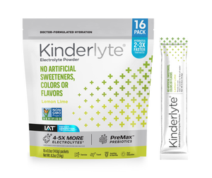 KinderLyte® 16ct Advanced Electrolyte Powder Lemon Lime