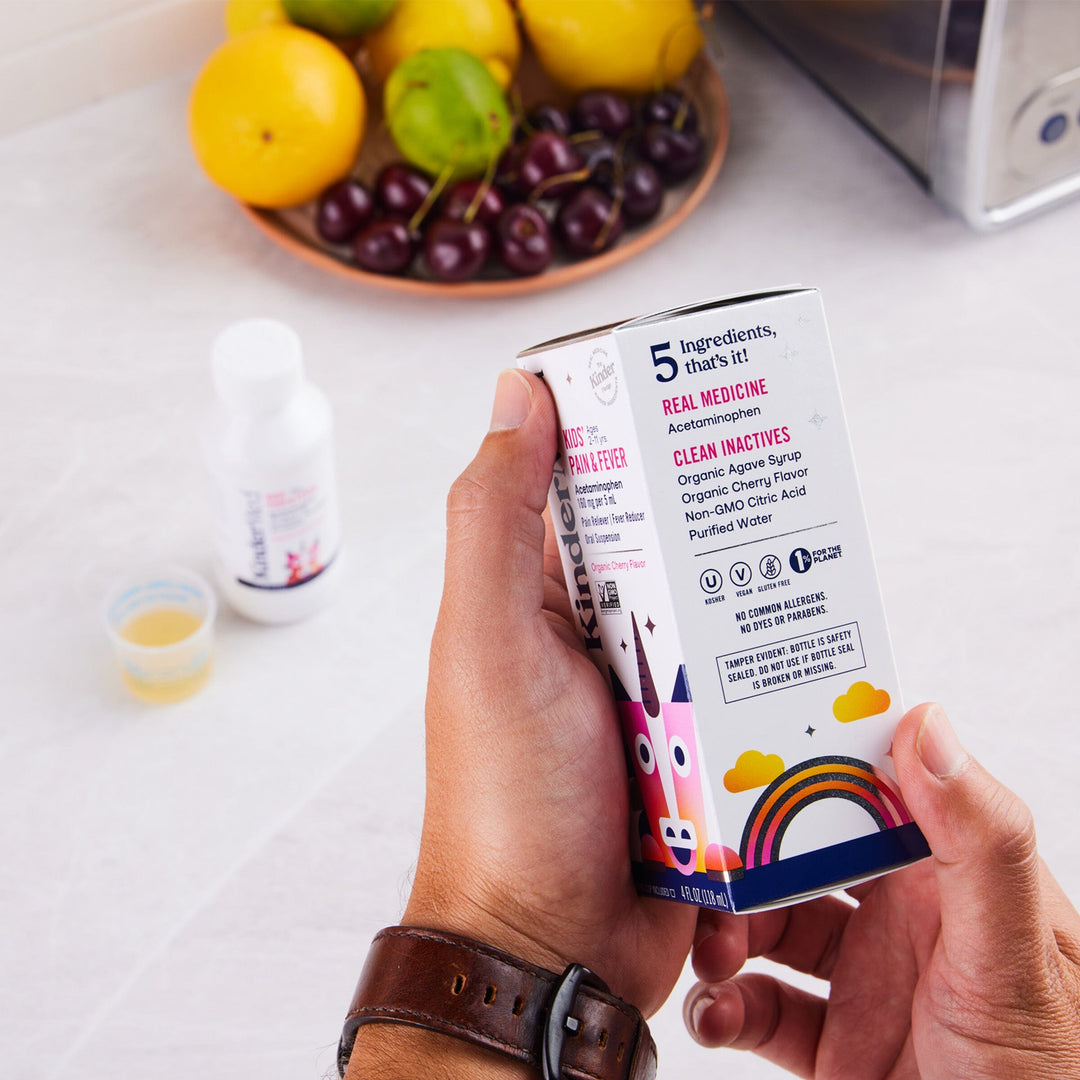 KinderMed™ Kids’ Pain & Fever (with Acetaminophen)