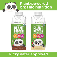 Load image into Gallery viewer, Kindersprout Organic Plant-Based Protein Nutrition Drink Kids Chocolate Kinderlyte