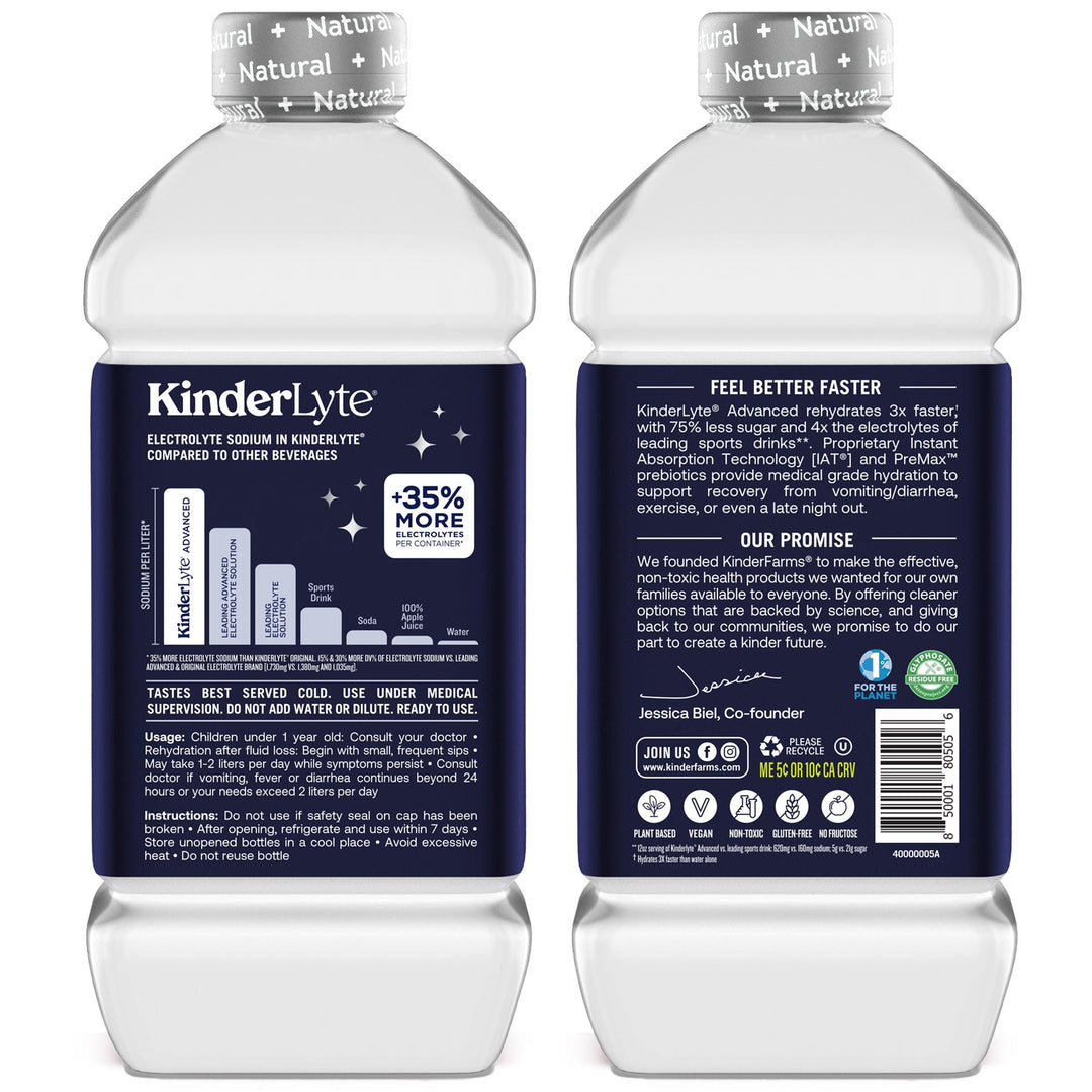 KinderLyte® Advanced Oral Electrolyte Solution Coconut Lime Kinderlyte 