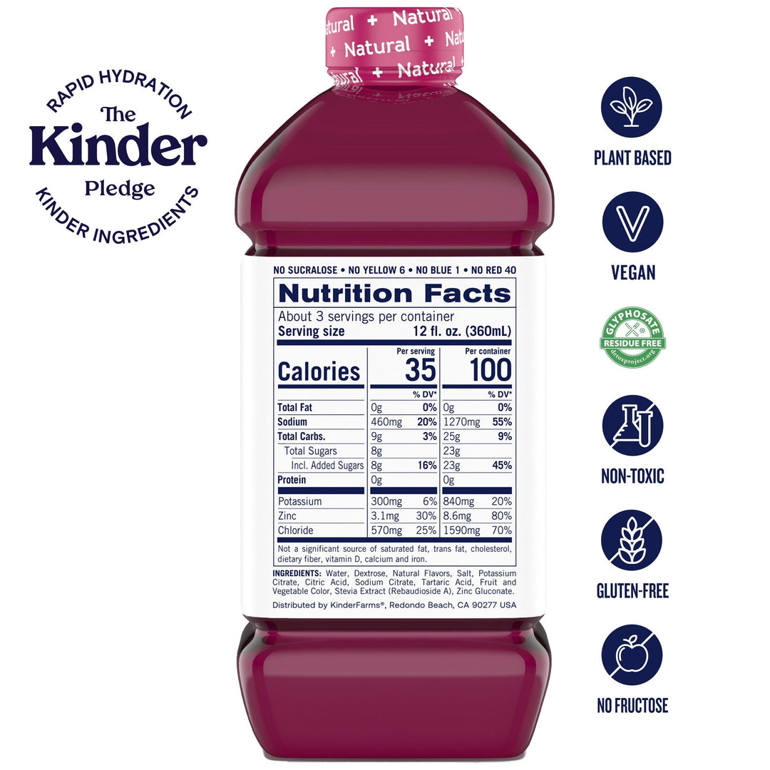 Copy of Kinderlyte® Kids Oral Electrolyte Solution Grape Kinderlyte 