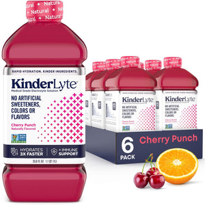 KinderLyte® Oral Electrolyte Solution Cherry Punch Kinderfarms 
