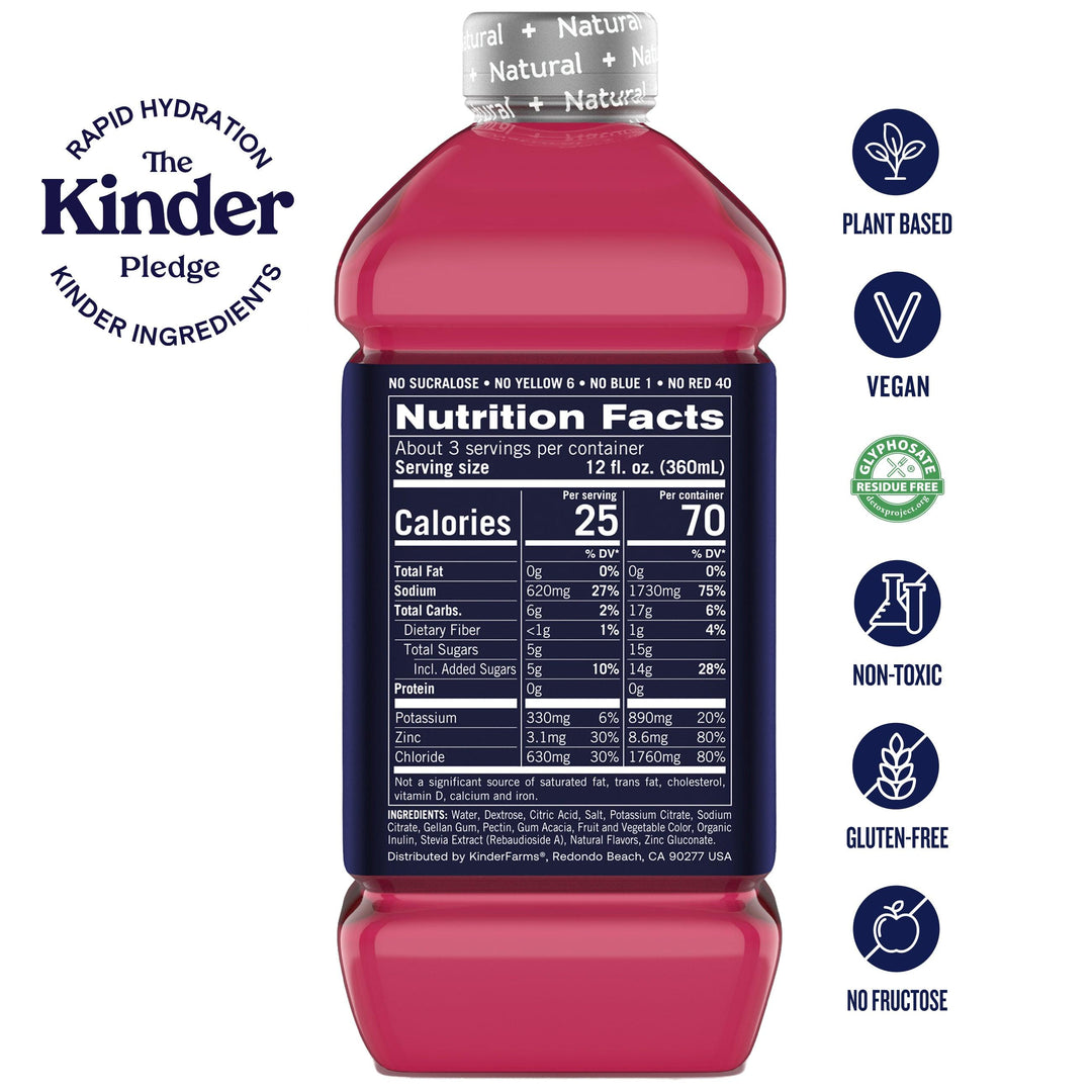 Copy of Kinderlyte® Advanced Oral Electrolyte Solution Raspberry Lemonade Kinderlyte 